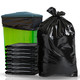 80L Large Extra Strong Waste Bin Bags - Pack of 50